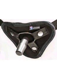 Вибрострапон с двумя насадками UniStrap - 18 и 18 см. - LOVETOY (А-Полимер) - купить с доставкой в Балашихе