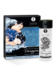 Интимный мужской крем SHUNGA DRAGON SENSITIVE - 60 мл. - Shunga - купить с доставкой в Балашихе