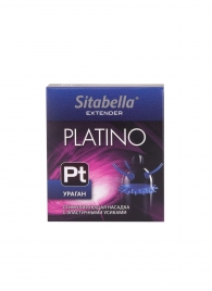 Стимулирующая насадка с усиками и шипиками Platino  Ураган - Sitabella - купить с доставкой в Балашихе