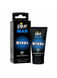 Эрекционный гель для пениса pjur MAN Steel Gel - 50 мл. - Pjur - купить с доставкой в Балашихе