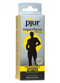 Спрей-пролонгатор длительного действия pjur SUPERHERO Strong Spray - 20 мл. - Pjur - купить с доставкой в Балашихе