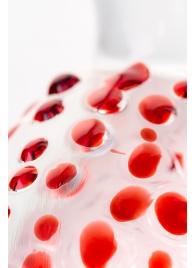 Загнутый фаллос с выпуклыми точками - 17,5 см. - Sexus