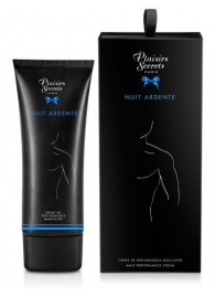 Возбуждающий крем для мужчин Nuit Ardente Creme Performante Plaisirs Secrets - 60 мл. - Plaisir Secret - купить с доставкой в Балашихе