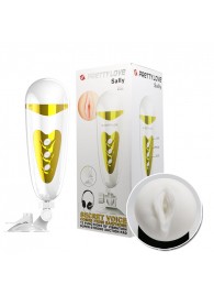 Мега-мастурбатор вагина Sally с вибрацией и голосом - Baile - в Балашихе купить с доставкой