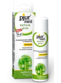 Регенирирующий лубрикант с гиалуроновой кислотой pjur MED Repair glide - 100 мл. - Pjur - купить с доставкой в Балашихе
