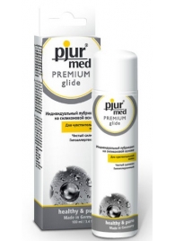 Гипоаллергенный силиконовый лубрикант pjur MED Premium glide - 100 мл. - Pjur - купить с доставкой в Балашихе