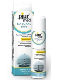 Нейтральный лубрикант на водной основе pjur MED Natural glide - 100 мл. - Pjur - купить с доставкой в Балашихе