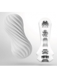Мастурбатор FLEX Silky White с мягким рельефом - Tenga - в Балашихе купить с доставкой