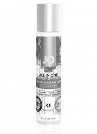 Массажный гель ALL-IN-ONE Massage Oil Sensual нейтральный - 30 мл. - System JO - купить с доставкой в Балашихе