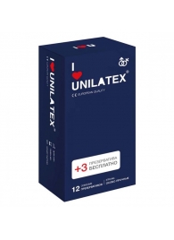 Ультрапрочные презервативы Unilatex Extra Strong - 12 шт. + 3 шт. в подарок - Unilatex - купить с доставкой в Балашихе