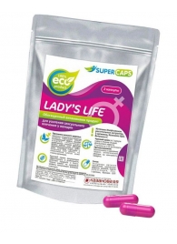 Возбуждающие капсулы Ladys Life - 2 капсулы (0,35 гр.) - SuperCaps - купить с доставкой в Балашихе