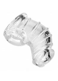 Насадка для ограничения эрекции Detained Soft Body Chastity Cage - XR Brands - купить с доставкой в Балашихе