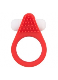 Красное эрекционное кольцо LIT-UP SILICONE STIMU RING 1 RED - Dream Toys - в Балашихе купить с доставкой