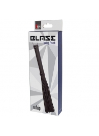 Чёрная плеть BLAZE WHIP BLACK - Dream Toys - купить с доставкой в Балашихе