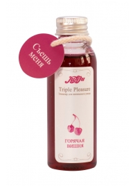 Эликсир Triple Pleasure  Горячая вишня  - 65 гр. - JULEJU - купить с доставкой в Балашихе