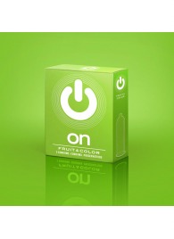 Цветные ароматизированные презервативы ON) Fruit   Color - 3 шт. - ON) - купить с доставкой в Балашихе