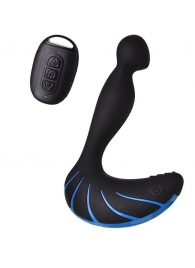 Чёрно-синий массажер простаты Erotist Third - Erotist Adult Toys - в Балашихе купить с доставкой