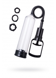 Вакуумная помпа A-toys с уплотнителем и эрекционными кольцами - A-toys - в Балашихе купить с доставкой