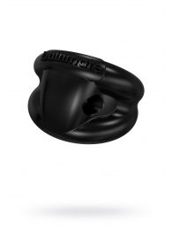 Чёрное эрекционное виброкольцо Strength - Bathmate - в Балашихе купить с доставкой