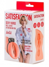 Мастурбатор с виброкольцом Satisfaction Magazine Nurse - Lola Games - в Балашихе купить с доставкой