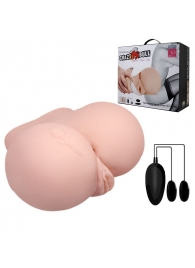 Вагина и анус с вибрацией CrazyBull Vagina and Ass - Baile - в Балашихе купить с доставкой