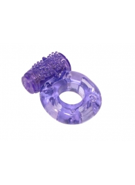 Фиолетовое эрекционное кольцо с вибрацией Rings Axle-pin - Lola Games - в Балашихе купить с доставкой