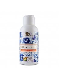 Интимный гель на водной основе JUICY FRUIT с ароматом пина колада - 100 мл. - БиоМед - купить с доставкой в Балашихе