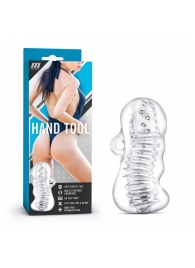 Прозрачный мастурбатор M for Men Hand Tool - Blush Novelties - в Балашихе купить с доставкой