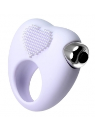 Белое виброкольцо для продления полового акта JOS MOYS - JOS - в Балашихе купить с доставкой
