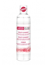 Лубрикант на водной основе с ароматом вишни FRUITY CHERRY - 300 мл. - Waterglide - купить с доставкой в Балашихе
