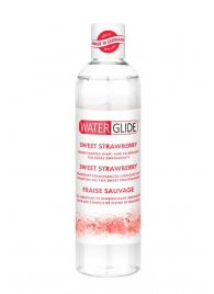 Лубрикант на водной основе с ароматом клубники SWEET STRAWBERRY - 300 мл. - Waterglide - купить с доставкой в Балашихе