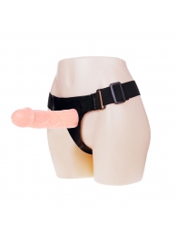 Телесный фаллоимитатор на трусиках Jessica Strap-On - 15,5 см. - Baile - купить с доставкой в Балашихе