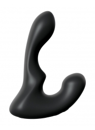 Черный анальный вибростимулятор P-Spot Milker - 14 см. - Pipedream - в Балашихе купить с доставкой