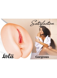 Мастурбатор с 2 тоннелями Satisfaction Gorgeous - Lola Games - в Балашихе купить с доставкой