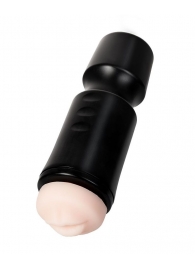 Мастурбатор-ротик A-Toys в черной колбе - A-toys - в Балашихе купить с доставкой