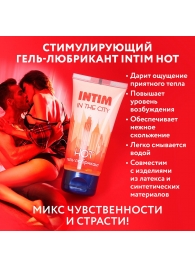 Стимулирующий гель-лубрикант Intim Hot - 60 гр. - Биоритм - купить с доставкой в Балашихе