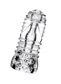 Прозрачный мастурбатор  Lingam Savitri - ToyFa - в Балашихе купить с доставкой