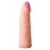 Фаллическая насадка на трусики харнесс - 17,5 см. - LOVETOY (А-Полимер) - купить с доставкой в Балашихе