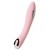 Розовый силиконовый вибратор с электростимуляцией TESLA G-POINT - 21 см. - ToyFa - купить с доставкой в Балашихе