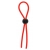 Красное эрекционное лассо с одной бусинкой-утяжкой STRETCHY THICK LASSO - Dream Toys - в Балашихе купить с доставкой