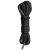 Черная веревка для бондажа Easytoys Bondage Rope - 5 м. - Easy toys - купить с доставкой в Балашихе