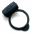 Темно-серое эрекционное кольцо Vibrating Love Ring с вибрацией - Fifty Shades of Grey - в Балашихе купить с доставкой