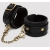 Черные оковы на ноги Bound to You Faux Leather Ankle Cuffs - Fifty Shades of Grey - купить с доставкой в Балашихе
