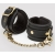 Черные наручники Bound to You Faux Leather Wrist Cuffs - Fifty Shades of Grey - купить с доставкой в Балашихе