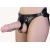 Гигантский фаллоимитатор на присоске в комплекте с трусиками - 26 см. - LOVETOY (А-Полимер) - купить с доставкой в Балашихе