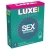 Ребристые презервативы LUXE Royal Sex Machine - 3 шт. - Luxe - купить с доставкой в Балашихе