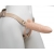 Телесный фаллопротез MEN STYLE с анальным стимулятором - 17,5 см. - LOVETOY (А-Полимер) - купить с доставкой в Балашихе