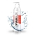 Возбуждающий гель-лубрикант SPLASHGLIDE HOT STIMULATIVE - 250 мл. - Splashglide - купить с доставкой в Балашихе