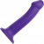 Фиолетовый фаллоимитатор-насадка Strap-On-Me Dildo Dual Density size L - 19 см. - Strap-on-me - купить с доставкой в Балашихе