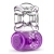 Фиолетовое эрекционное виброкольцо One Night Stand Vibrating C-Ring - Blush Novelties - в Балашихе купить с доставкой